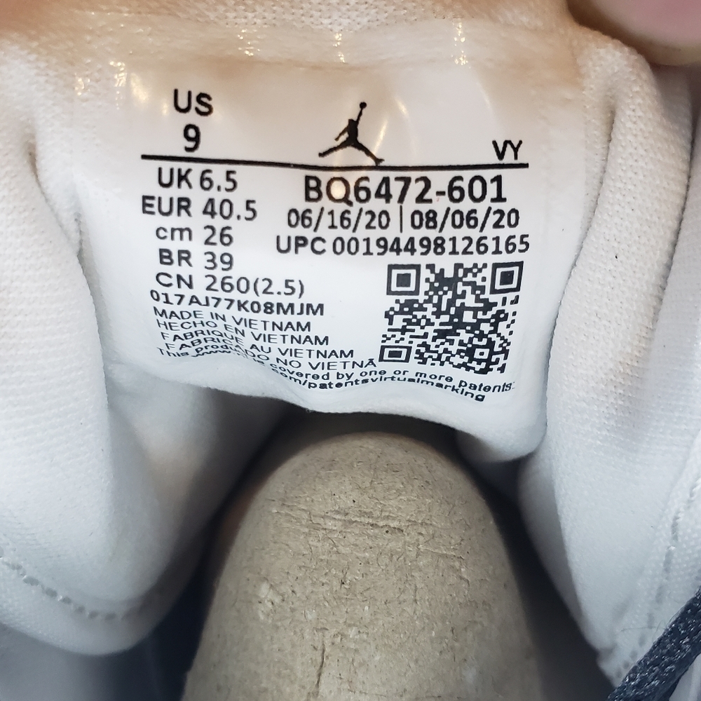 Nike Air Jordan 1 Mid Gym Red Sneakers - Picture 11 of 13